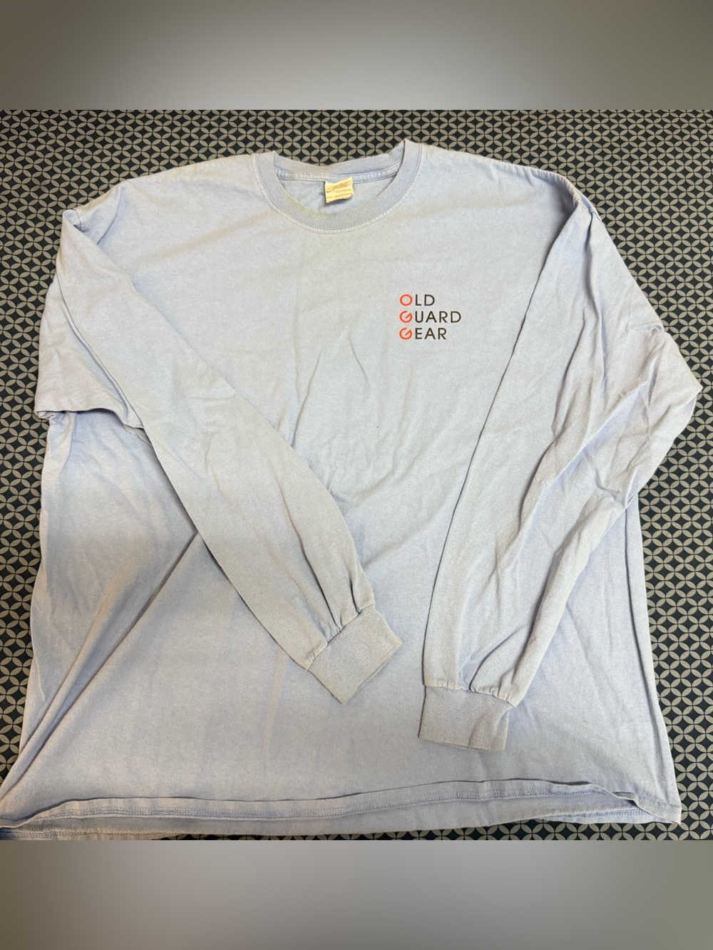 Gildan Light Blue Ultra Cotton Crewneck T-Shirt